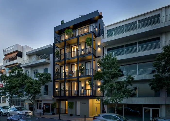 Athinum 9-exterior night