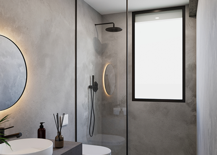 Athinum 6-penthouse bathroom on main bedroom