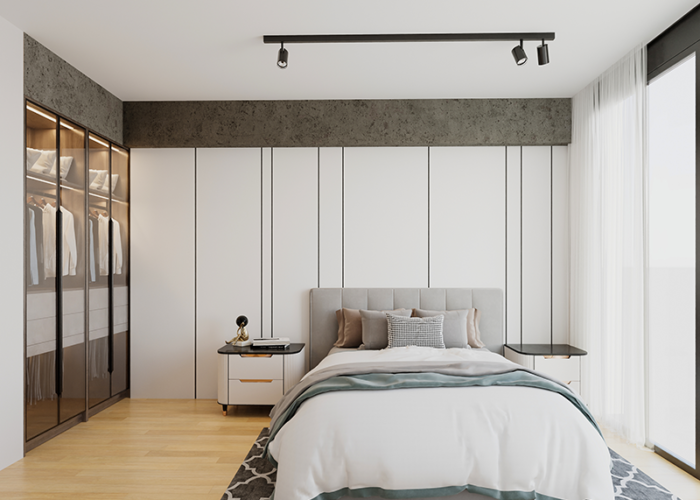 Athinum 6-penthouse main bedroom
