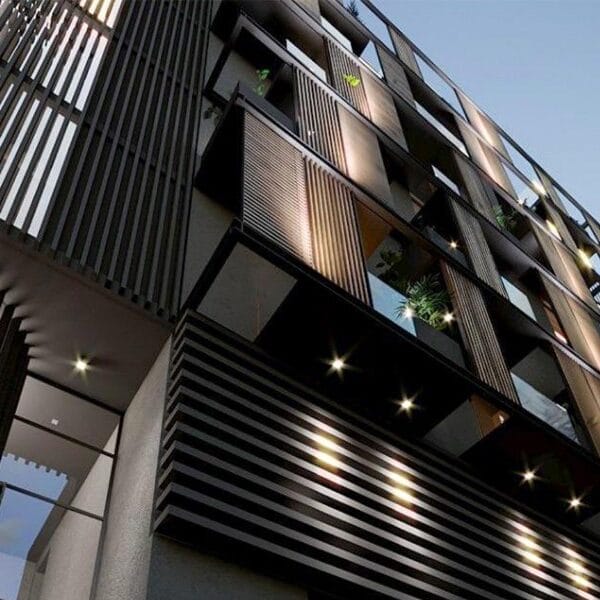 ATHINUM 1 facade on Korinis Street, Psyri, Athens
