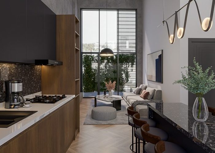 ATHINUM 8 - GARGITTION 23-maisonette GF-A1 kitchen