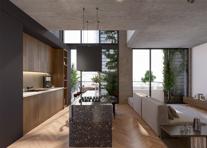 ATHINUM 8 - GARGITTION 23-penthouse kitchen