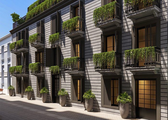 Athinum 2 Exterior facade-street view day