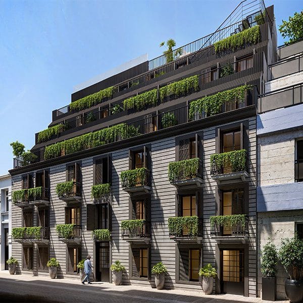 Athinum 2 Exterior facade-top view day -2