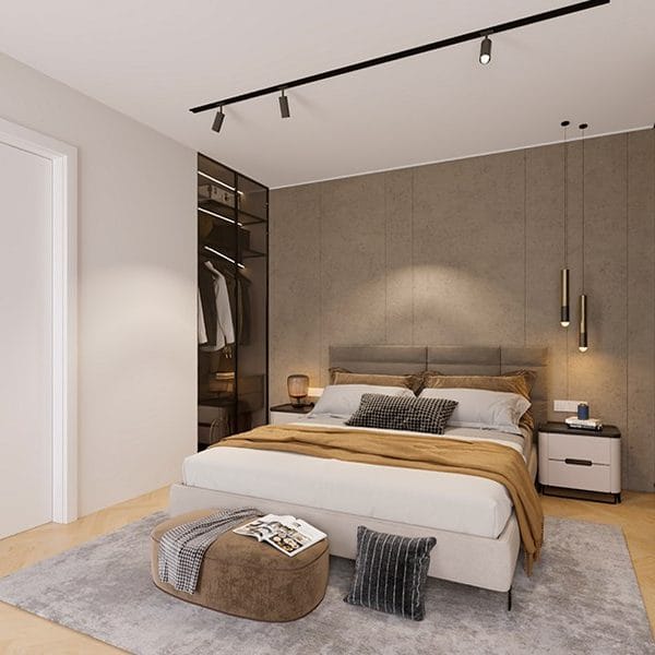 Athinum 2- Penthouse Bedroom interior-2