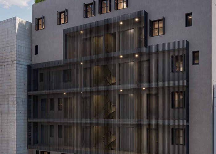 Athinum 2 back facade