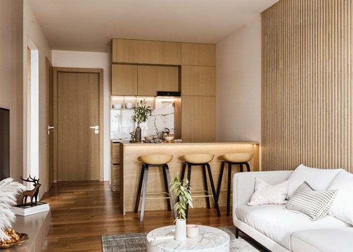 Athinum 5- Appianou 1 Simplex-living-kitichen