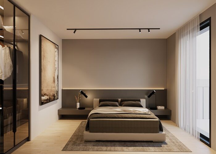 Athinum 7- iridos 7- Typical apartment bedroom