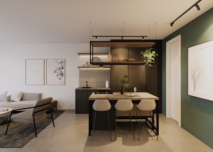 Athinum 7- iridos 7- Typical apartment kitchwn
