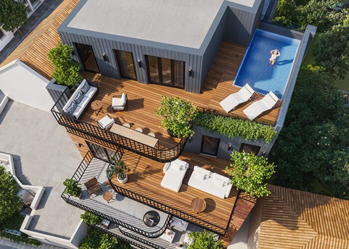 Atthinum 7-iridos 7- penthouse top view