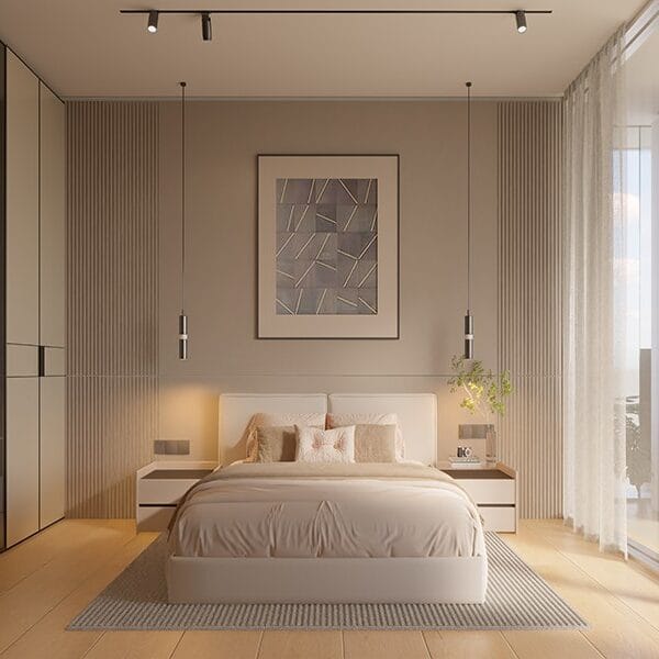 bedroom 1 RIVA Residences-Apt A2