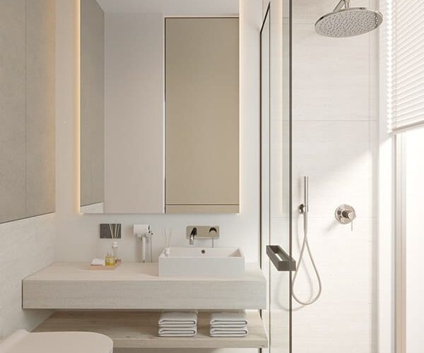 bedroom 2 bathroom RIVA Residences-Apt A2