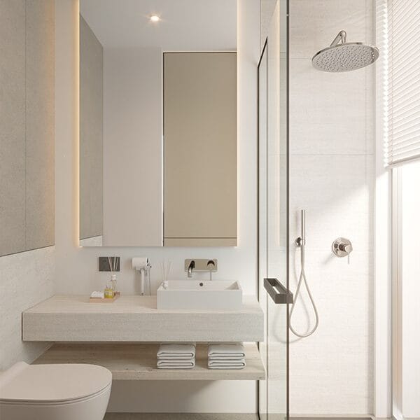 bedroom 2 bathroom RIVA Residences-Apt A2