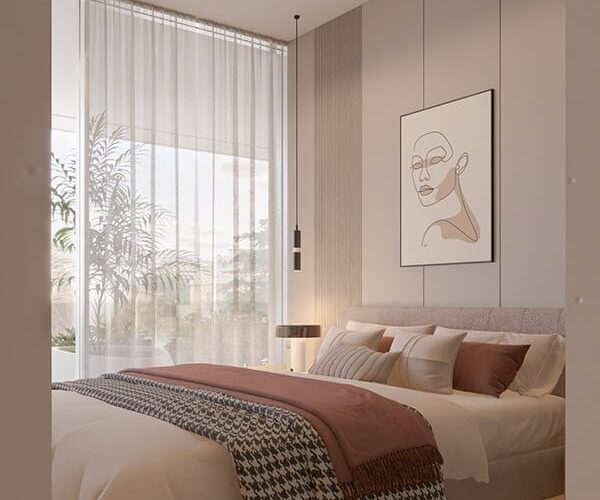 bedroom RIVA Residences-Apt B1